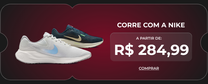 Corre com a NIKE