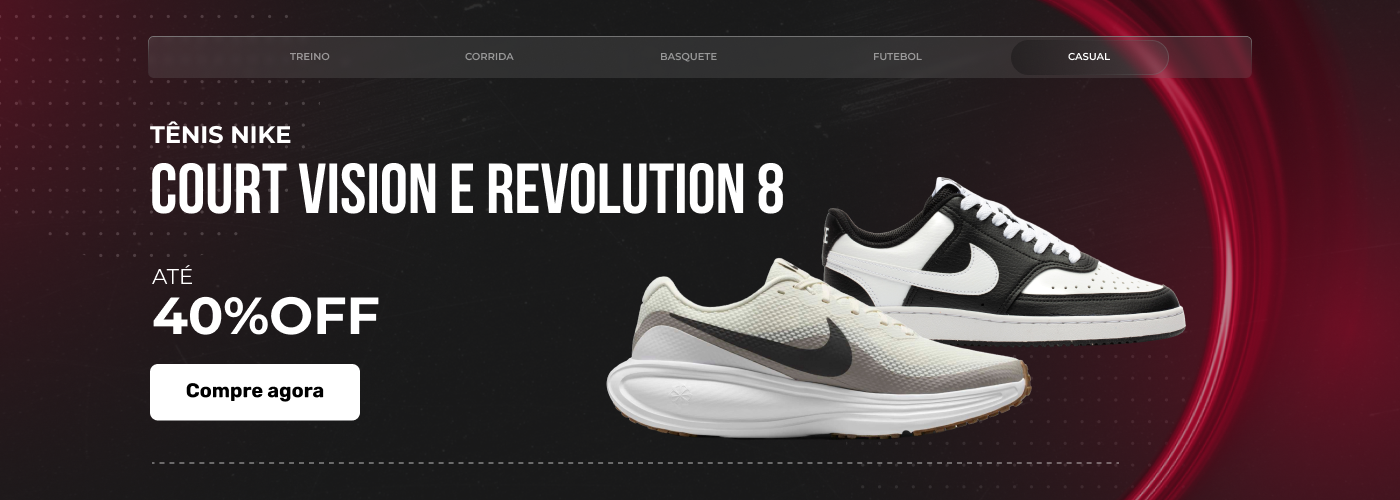 Nike Court Vision e Revolution 8