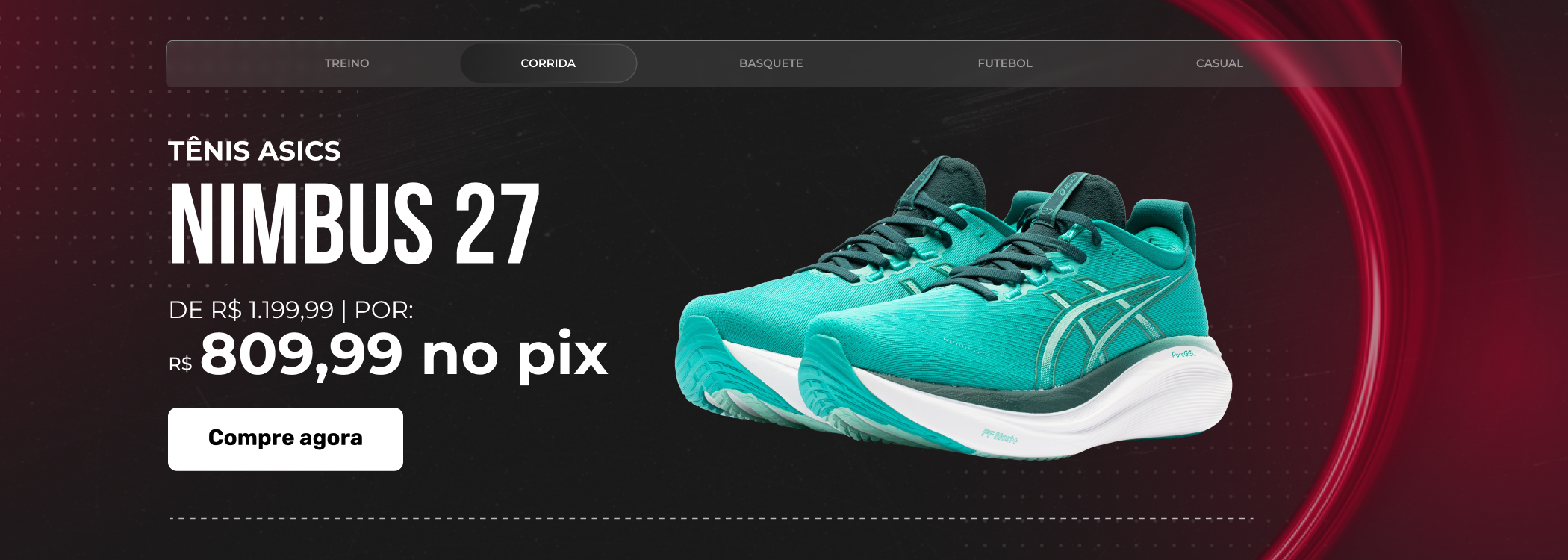Tênis ASICS Nimbus 27