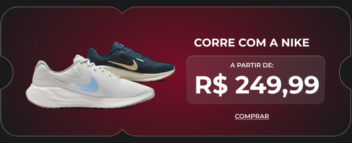 Corre com a NIKE