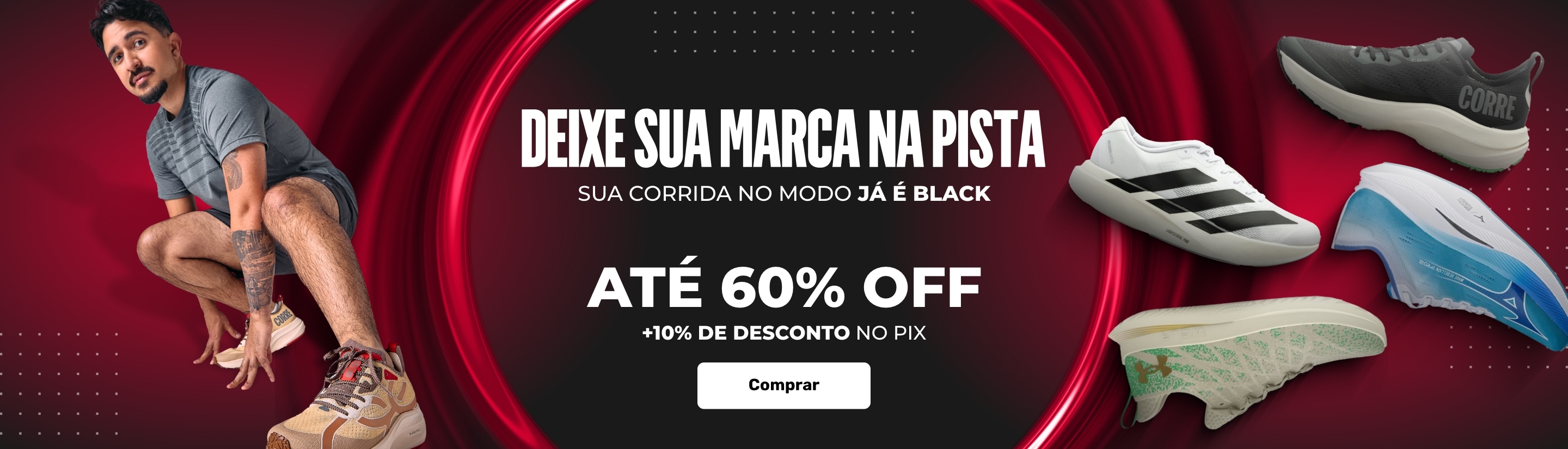 Deixe sua Marca na pista