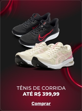 Tênis de Corrida por até R$399,99