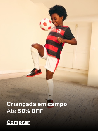 Criançada que entra em campo