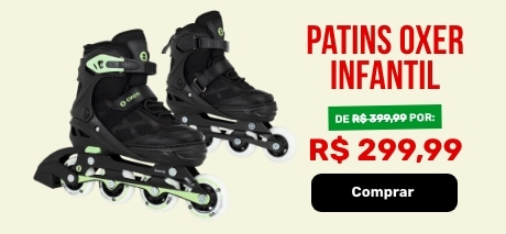 Patins Oxer First Wheels Ajustável Infantil