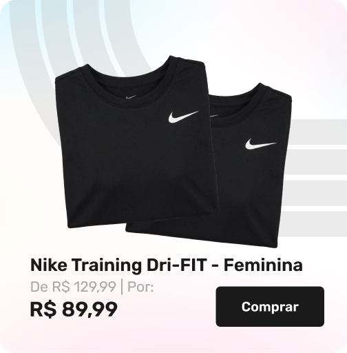 Camiseta Nike Training Dri-FIT - Feminina