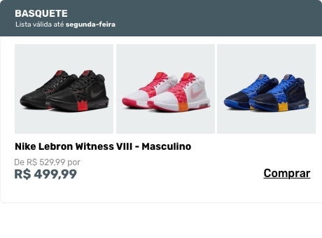 Tênis Nike Lebron Witness VIII - Masculino