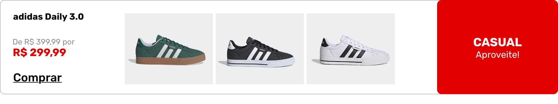 Oferta da hora - adidas