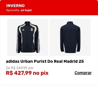 Jaqueta Urban Purist do Real Madrid 25 Masculina adidas
