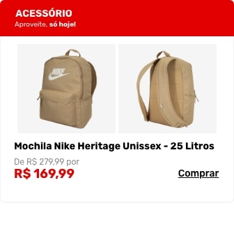 Mochila Nike Heritage Unissex - 25 Litros