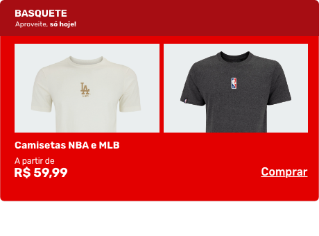 Camisetas NBA e MLB