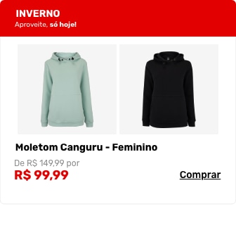 Moletom Feminina Canguru