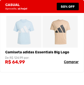 Camiseta adidas Essentials Big Logo