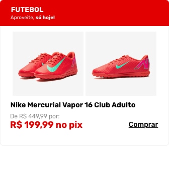 Chuteira Society Nike Mercurial Vapor 16 Club Adulto