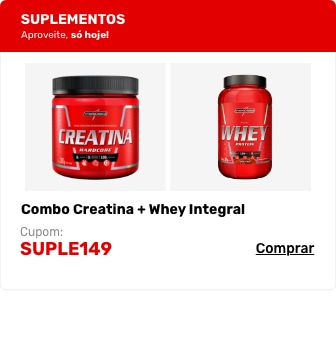 Combo Creatina + Whey Integral