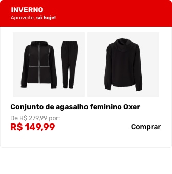 Conjunto de Agasalho Feminino Oxer