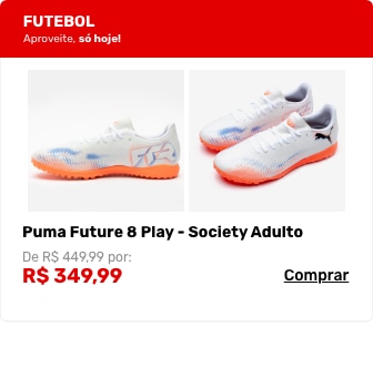 Chuteira Society Adulto Puma Future 8 Play