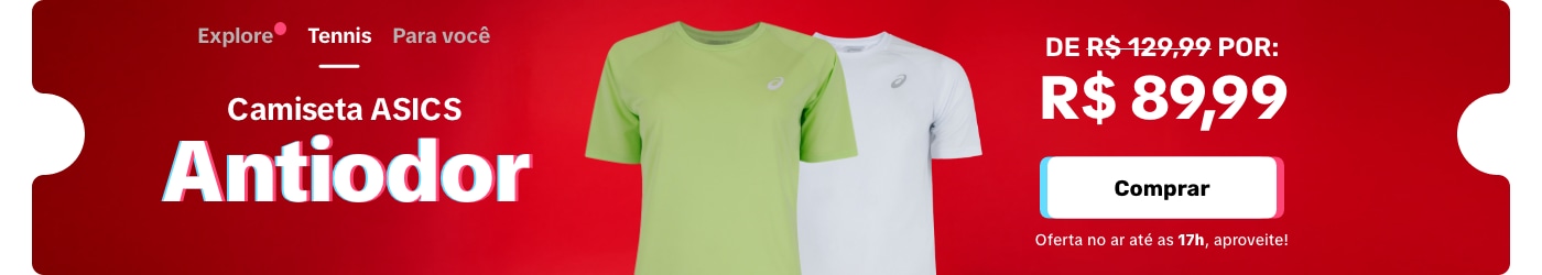 Camiseta ASICS Anti-Odor