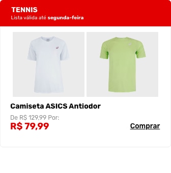 Camiseta ASICS Antiodor