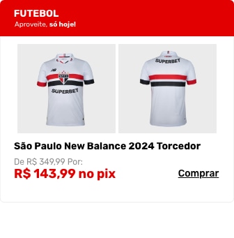 "Camisa do São Paulo New Balance 2024 Torcedor - Masculina "