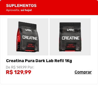 Creatina Pura Dark Lab Refil 1Kg