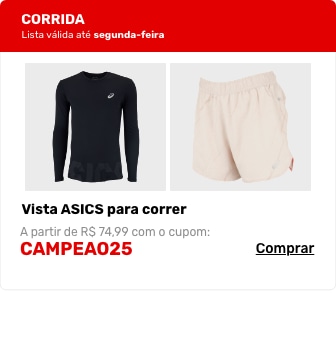 Vista ASICS para correr