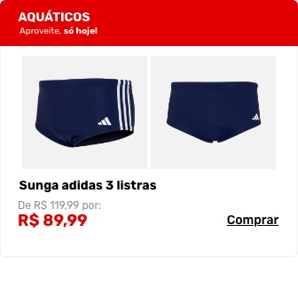 Sunga adidas 3 listras