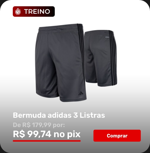 Bermuda adidas 3 Listras