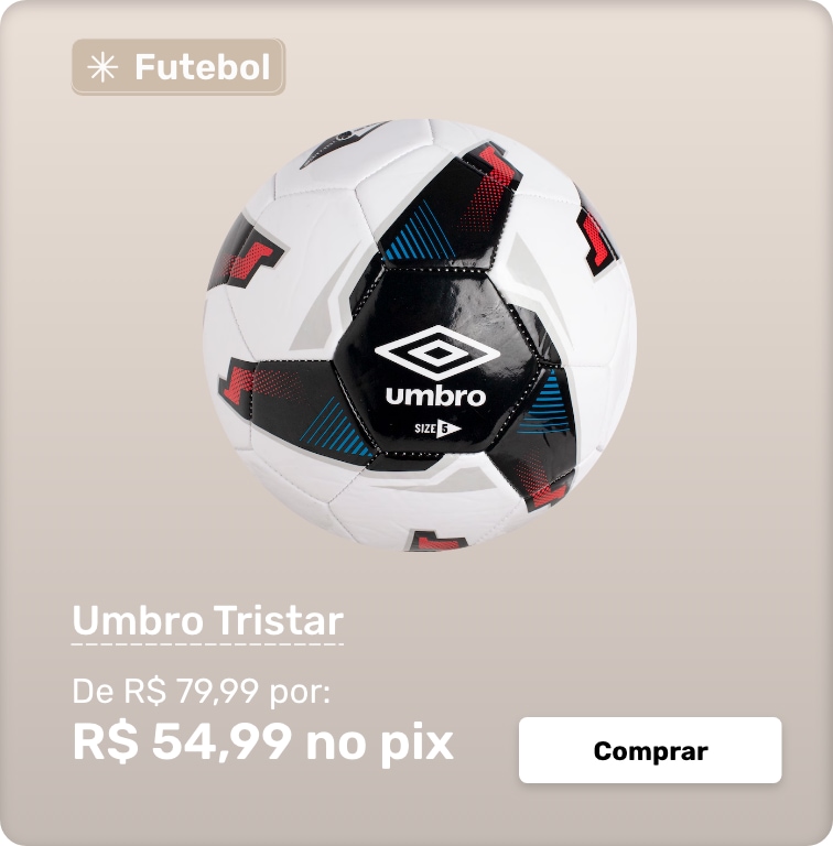 Bola De Futebol De Campo Umbro Tristar
