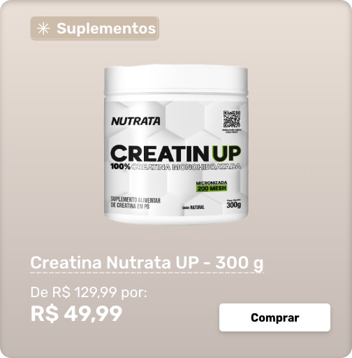 Creatina Nutrata UP Monohidratada - 300 g