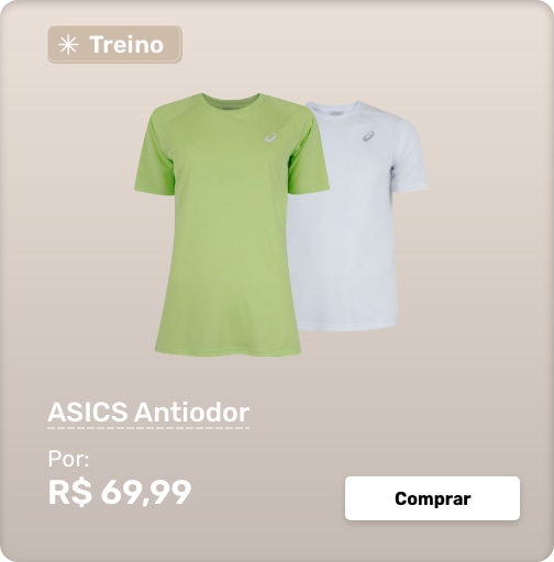 Camiseta ASICS Antiodor