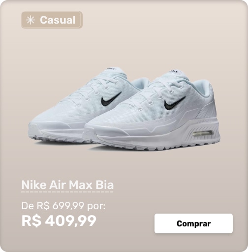 "Tênis Masculino Nike Air Max Bia "