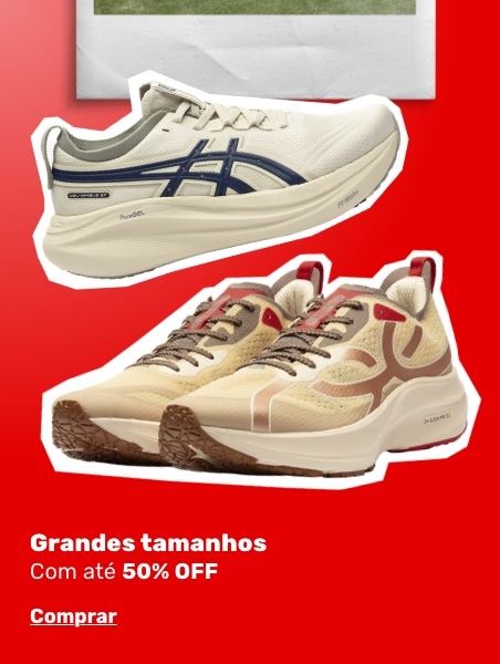 Grandes tamanhos	até 50% OFF