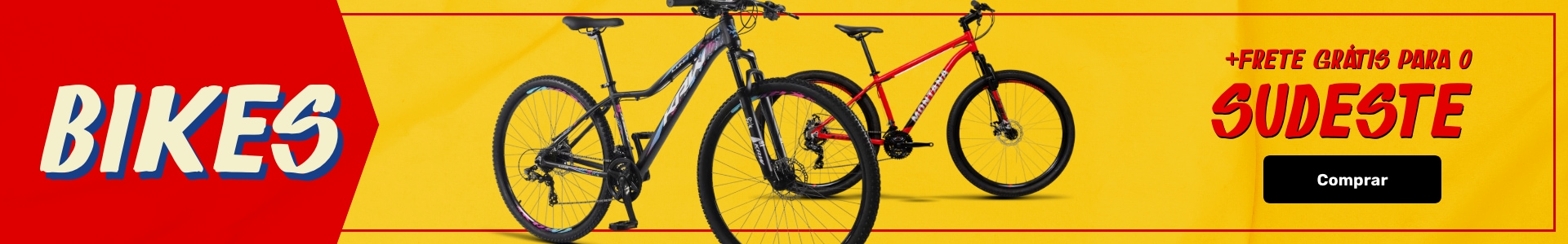 Bikes / Frete grátis Sudeste