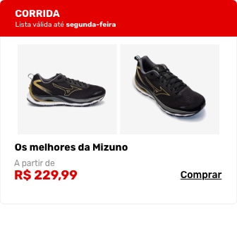 os melhores da Mizuno