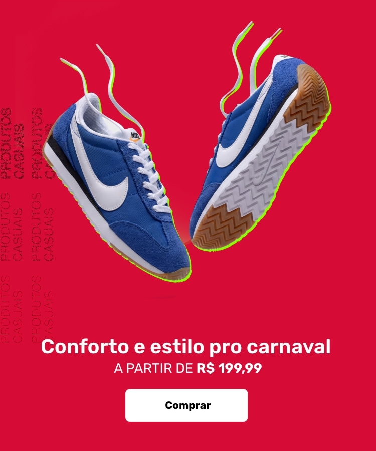 Conforto e estilo pro carnaval 