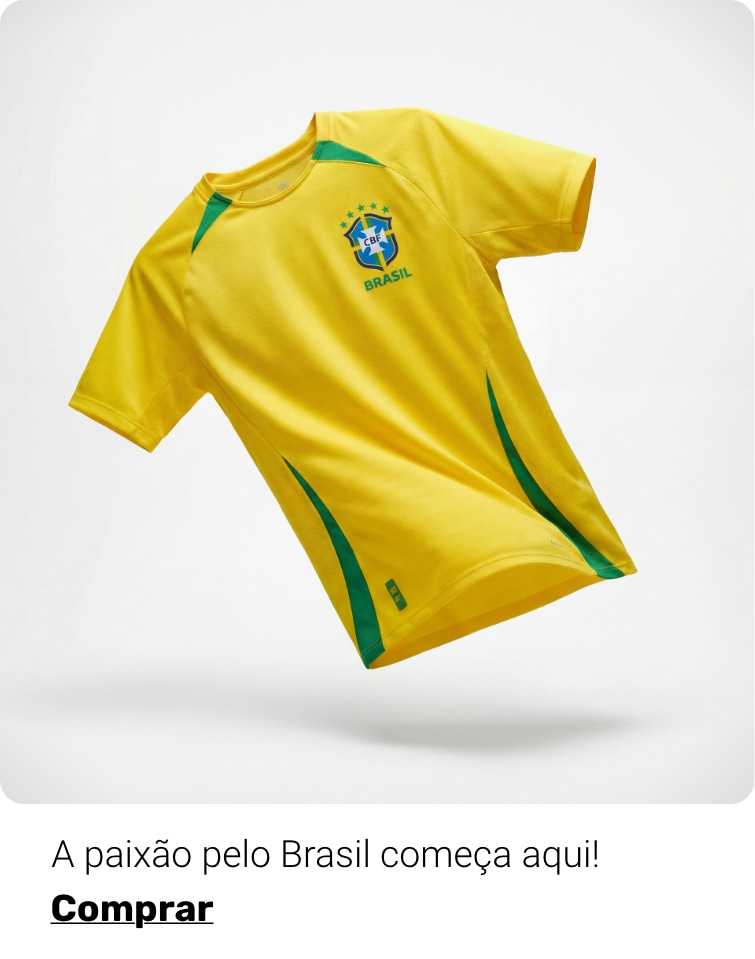 A paixão pelo Brasil começa aqui!