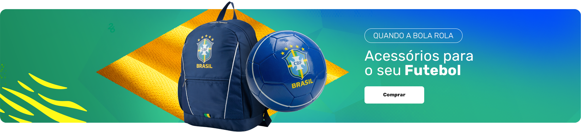 Quando a bola rola - Acessórios para o seu Futebol