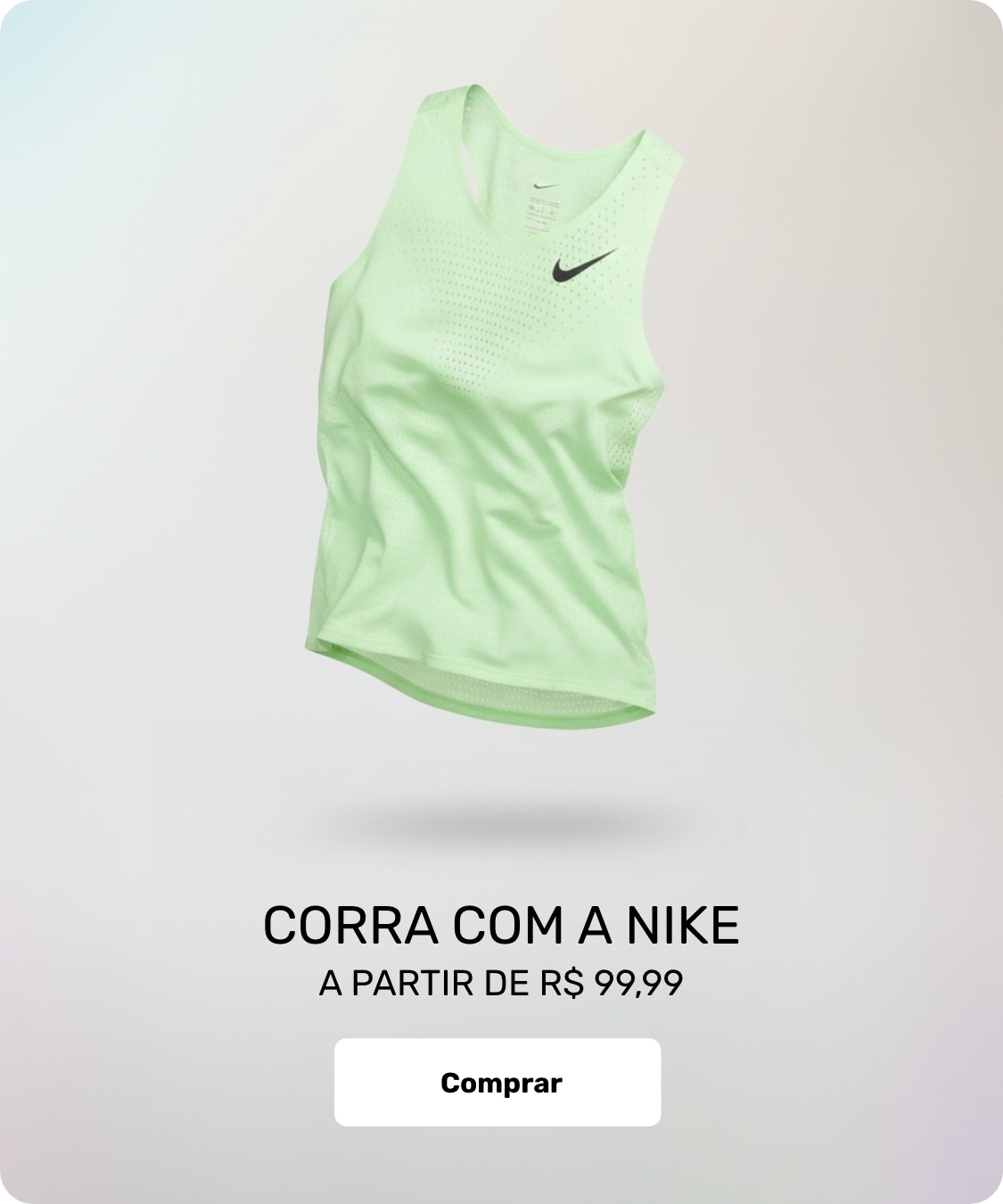 Corra com a Nike