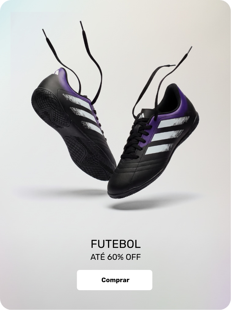 Futebol até 60% OFF