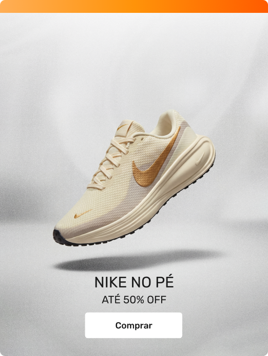 Nike no pé