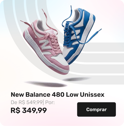 Tênis New Balance 480 Low Unissex