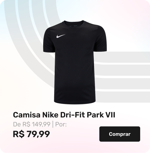 Camisa Masculina Nike Manga Curta Dri-Fit Park VII
