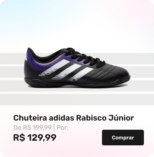 Chuteira Futsal adidas Rabisco Júnior