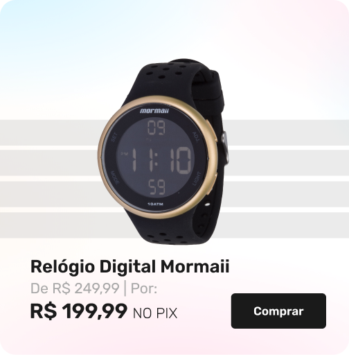 Relógio Digital Mormaii 