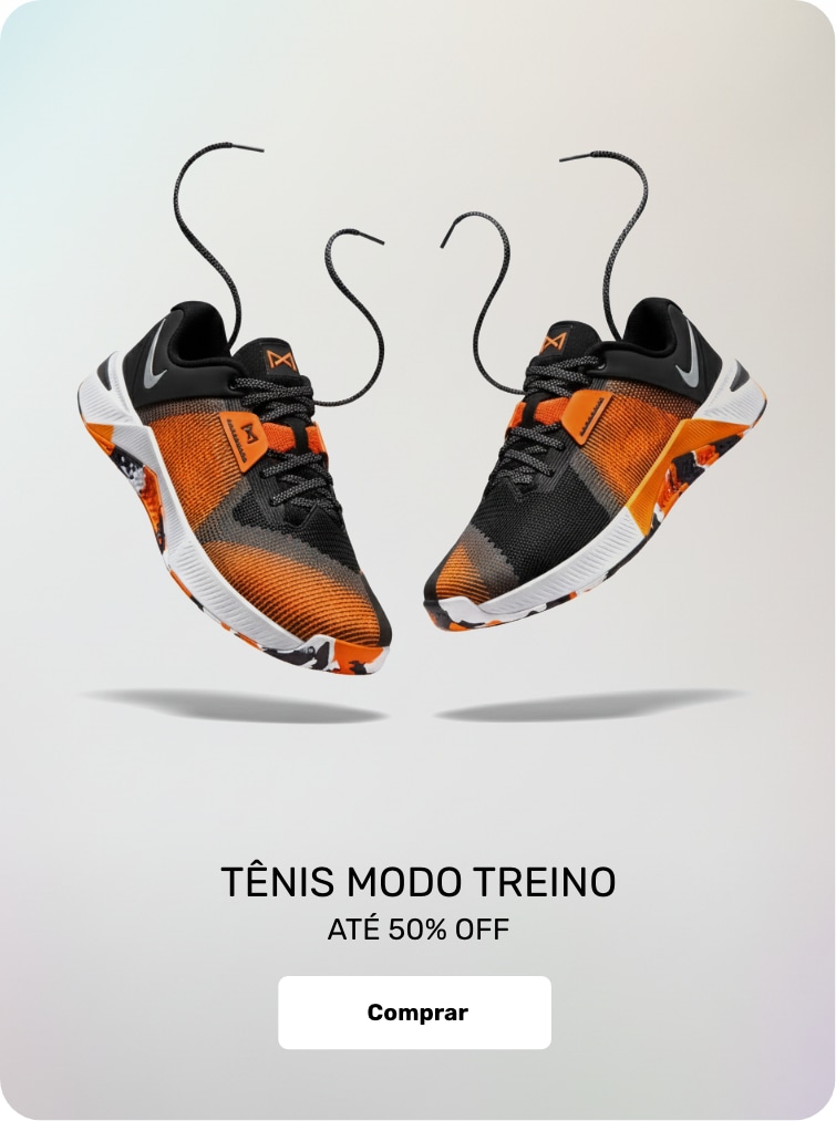 Tênis modo treino