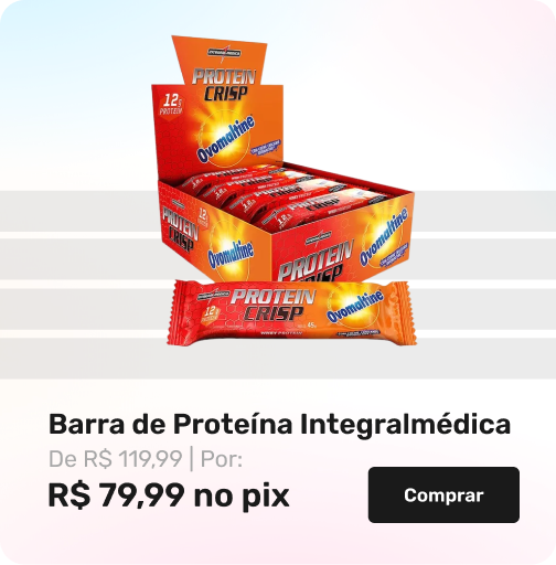 Caixa Barra de Proteína Integralmédica Ovomaltine® - 12 Unidades