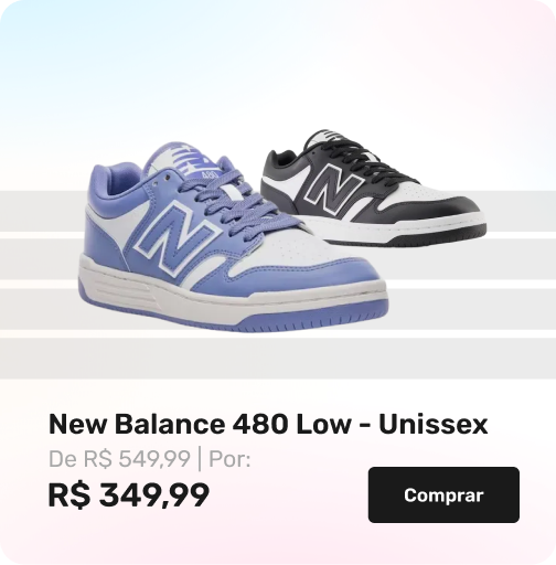 Tênis New Balance 480 Low Unissex