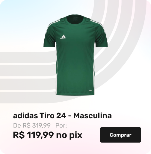 Camiseta adidas Tiro 24 Masculina