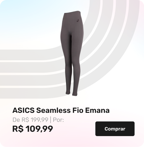 Calça Legging ASICS Seamless Fio Emana