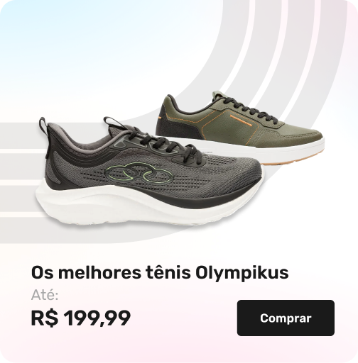 Os melhores tênis Olympikus